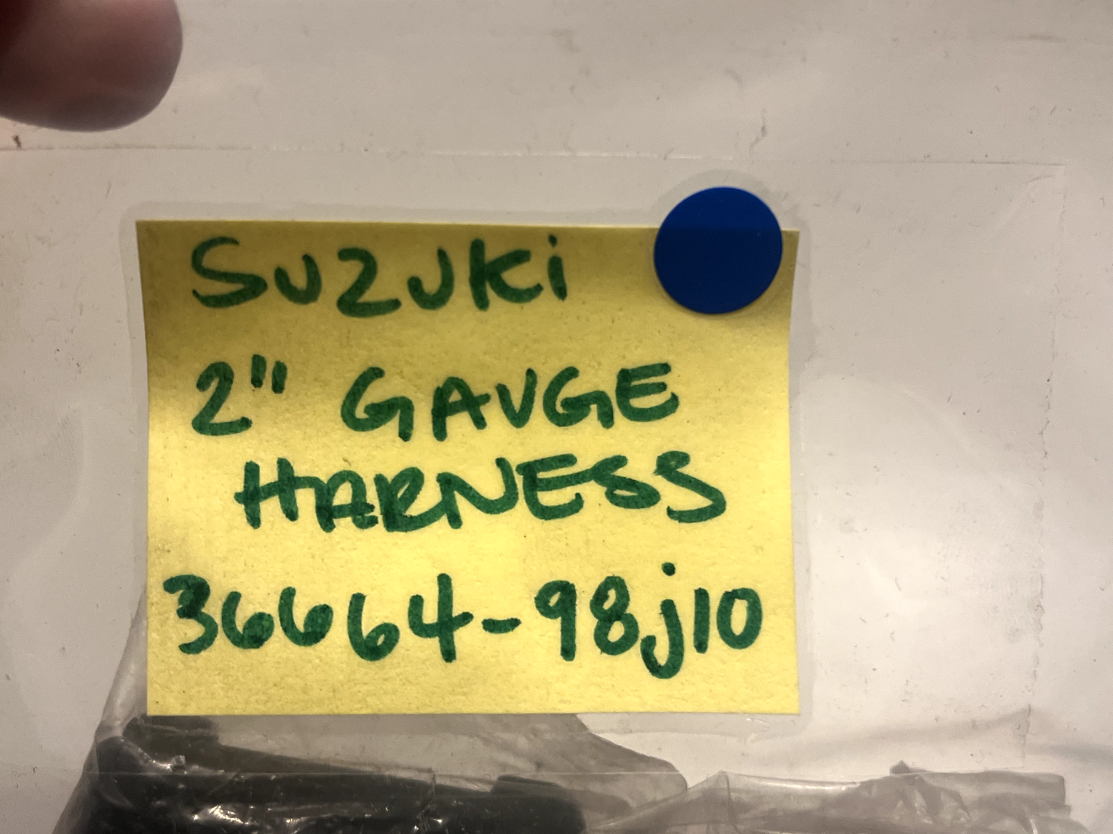 *NEW OEM* 0720 Suzuki 2" Gauge Harness 36664-98J10