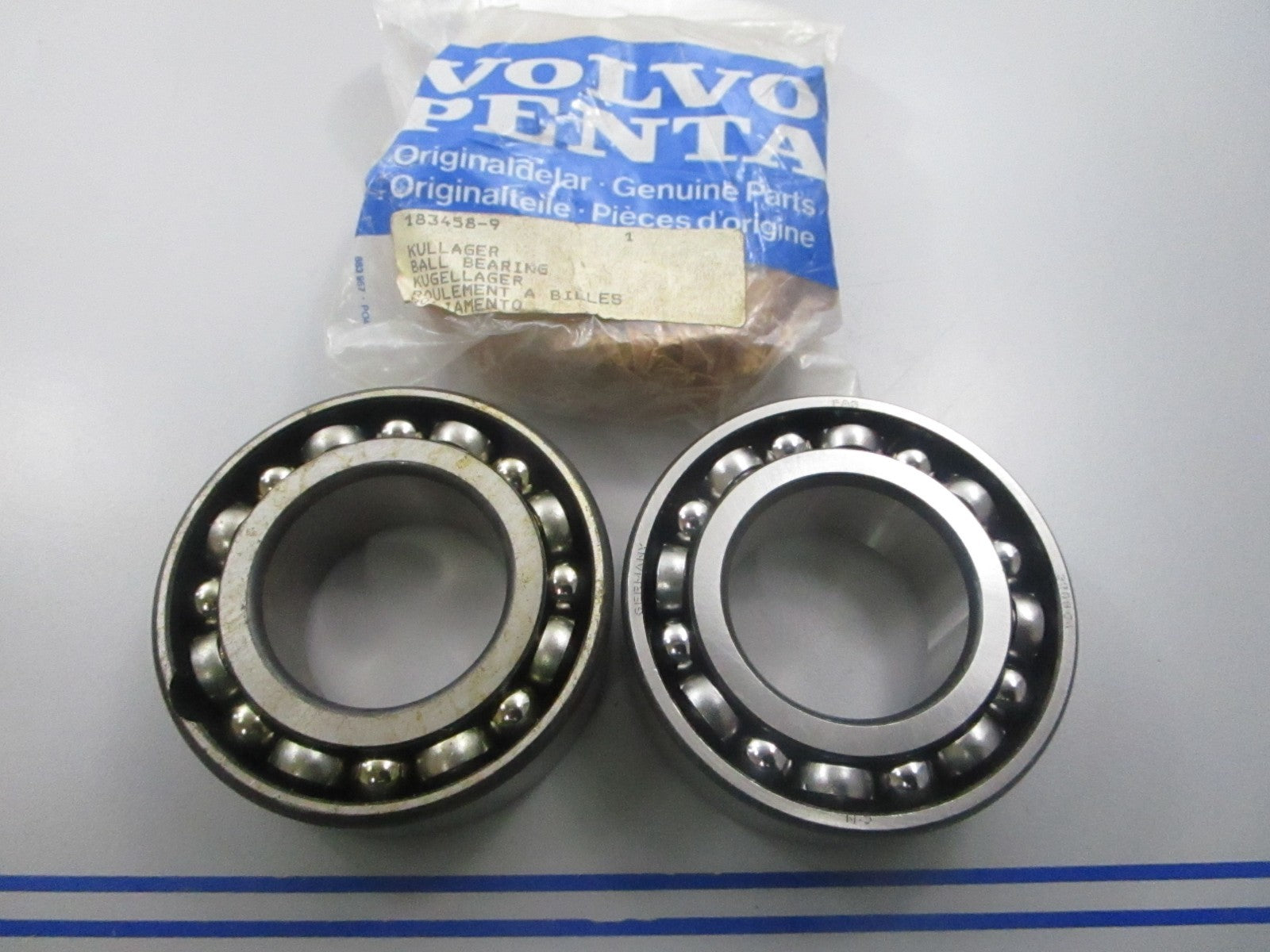 NEW OEM (LOT OF 3) 183458 Volvo Penta Ball Bearing 0810