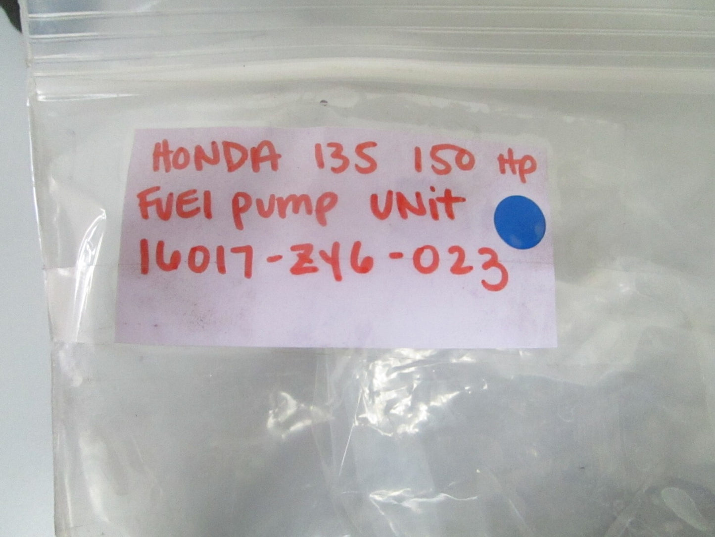 *NEW OEM* 0720 Honda 135 150 hp Fuel Pump Unit 16017-ZY6-023