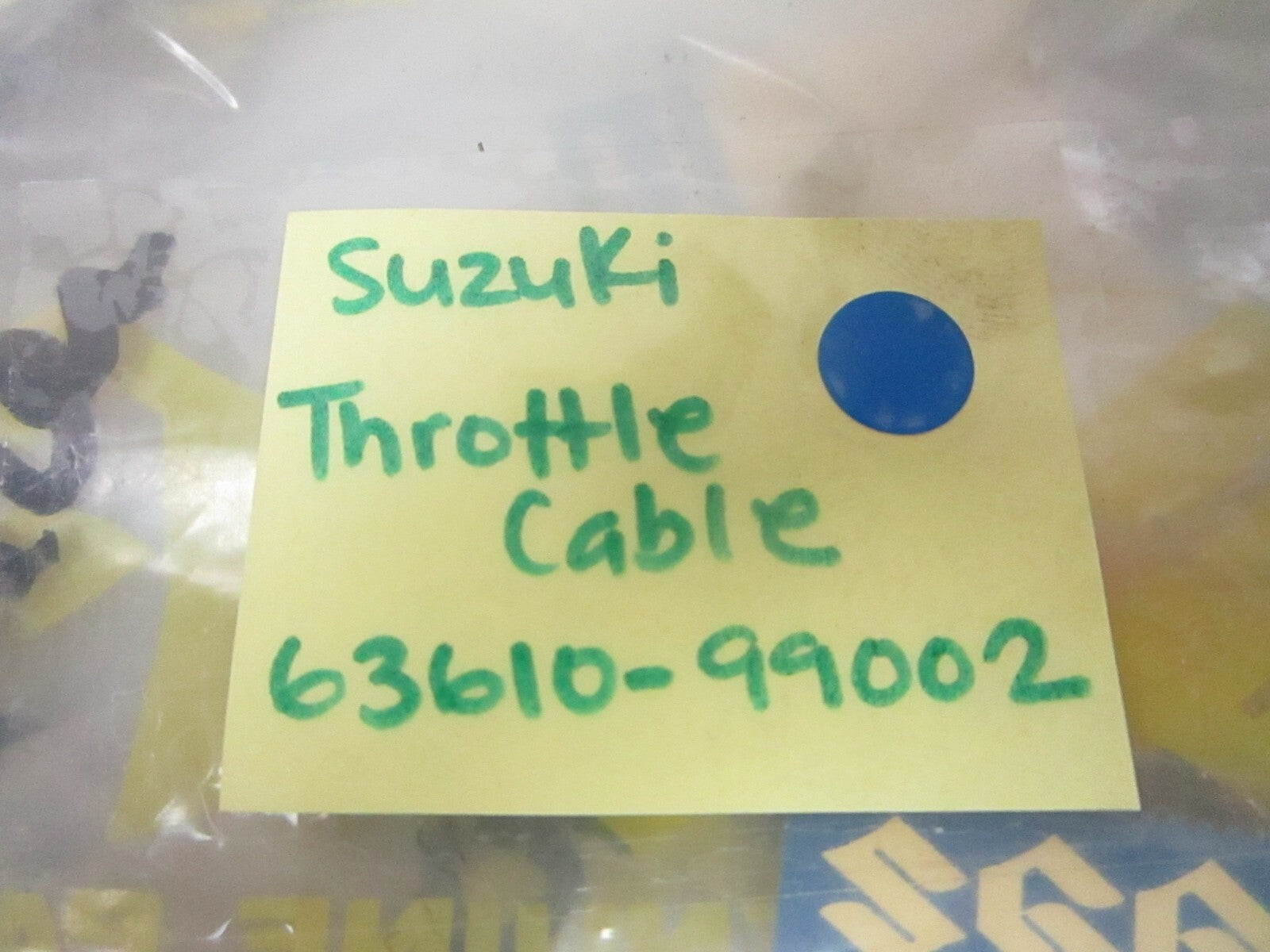 *NEW OEM* 0810 Suzuki Throttle Cable 63610-99002