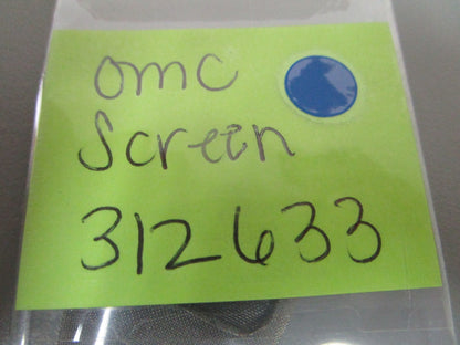 NEW OEM (LOT OF 2) 312633 0312633 OMC Johnson Evinrude Screen 0810