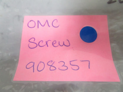 *NEW OEM* (LOT OF 4) 0810 OMC Johnson Evinrude Screw 908357 0908357