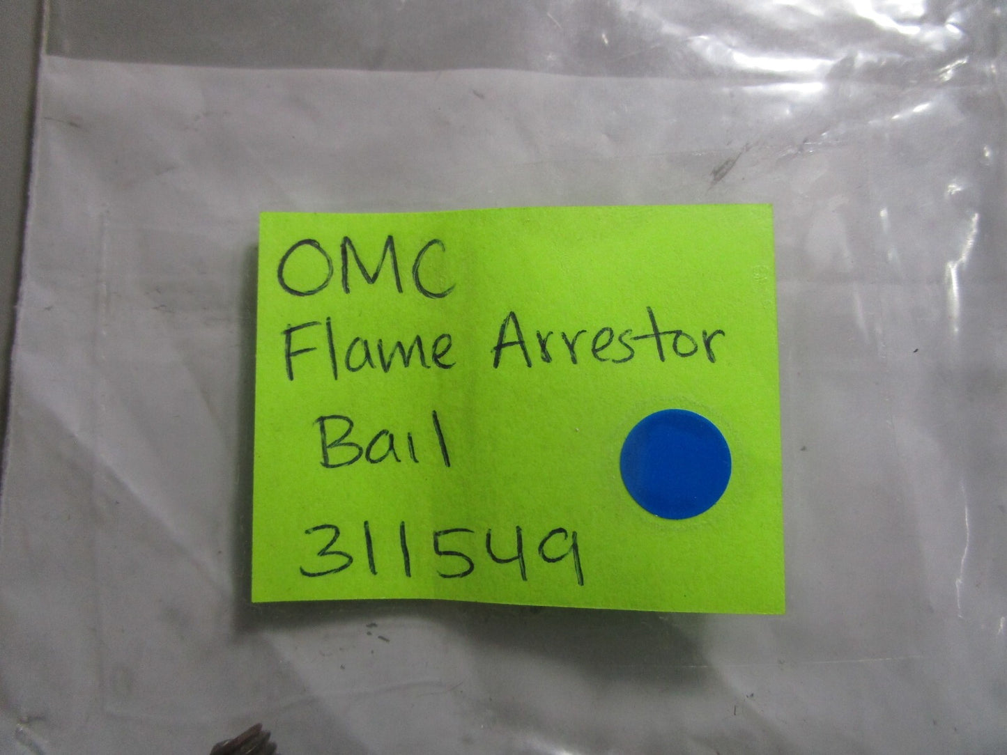 *NEW OEM* (LOT OF 2) 0810 OMC Johnson Evinrude Arrestor Bail 311549 0311549