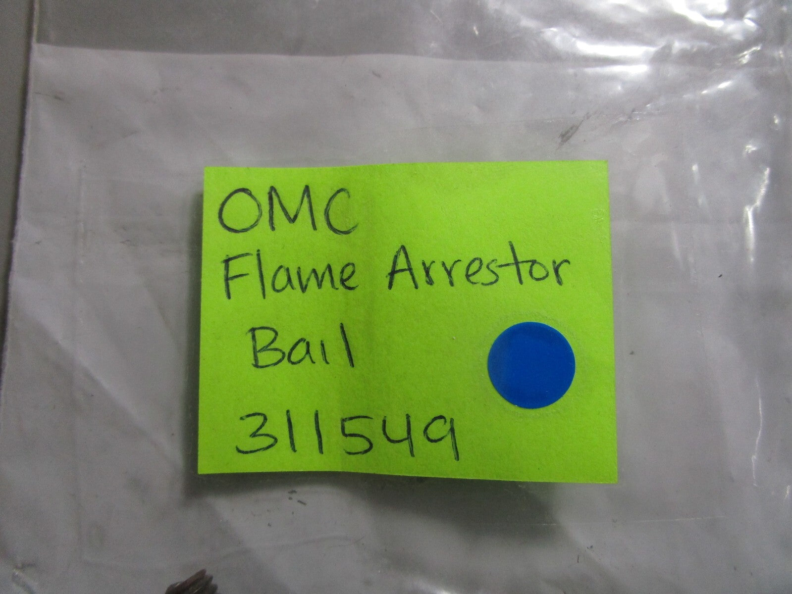*NEW OEM* (LOT OF 2) 0810 OMC Johnson Evinrude Arrestor Bail 311549 0311549