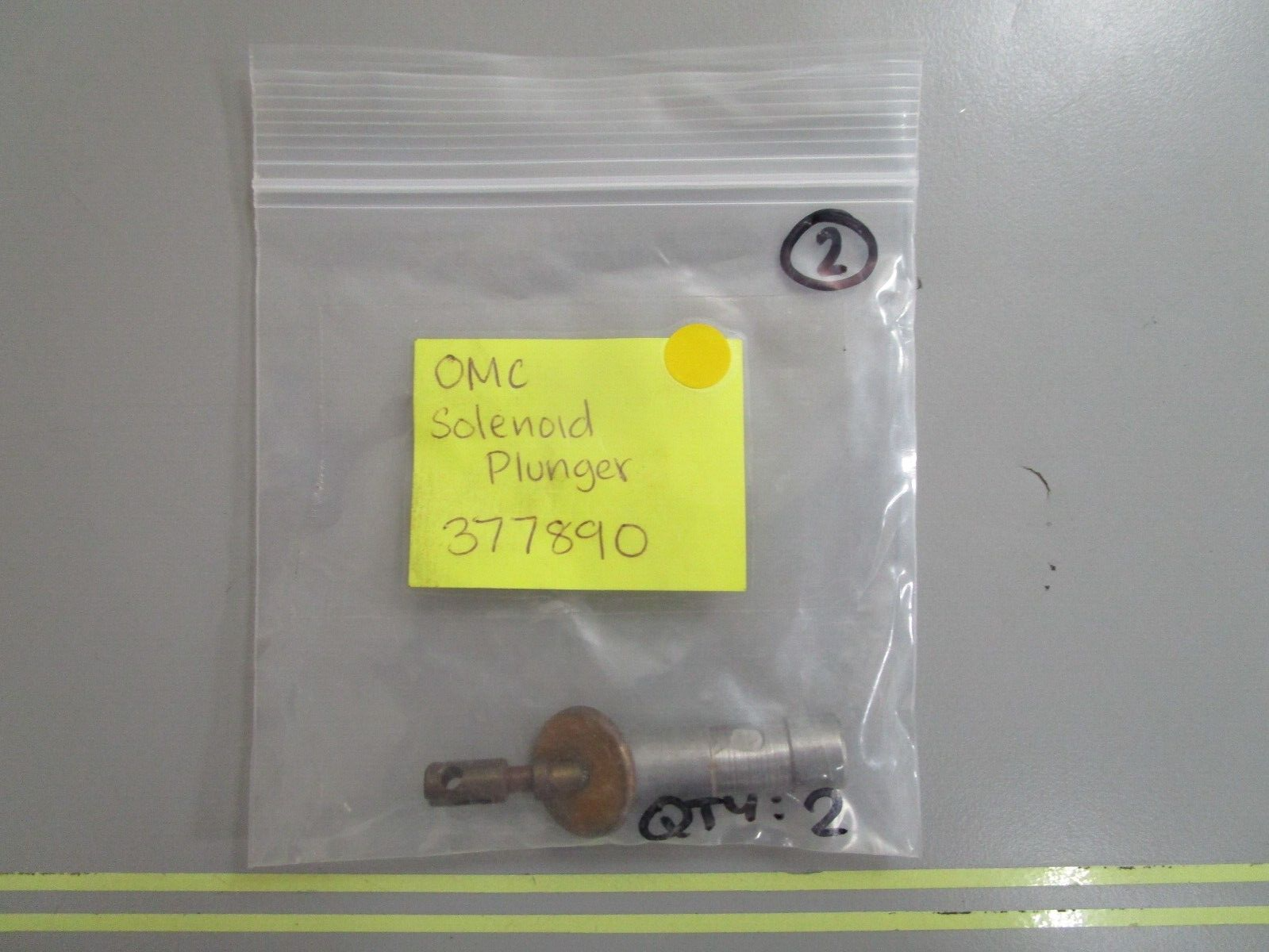 *NEW OEM* 0770 OMC Johnson Evinrude Solenoid Plunger 377890 0377890