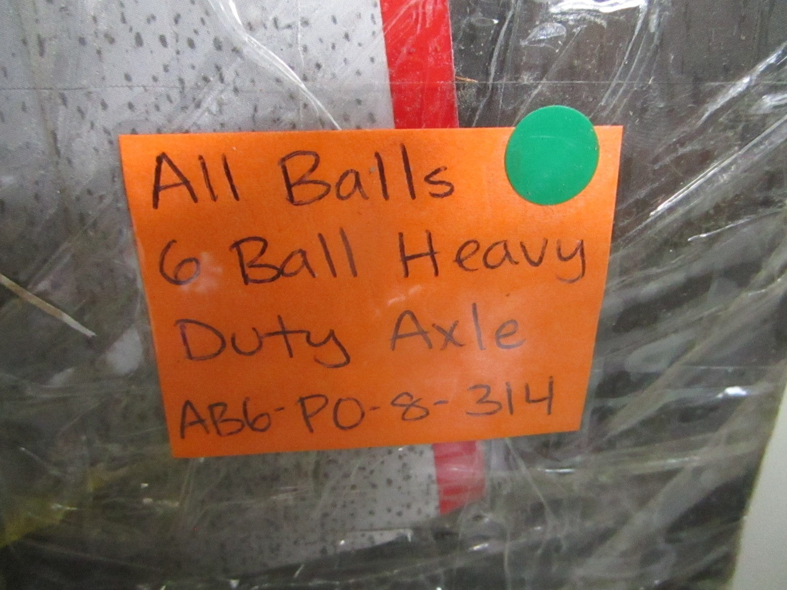 All Balls NEW AB6-PO-8-314 Polaris 6 Ball Heavy Duty CV Axle NOS Part 0820