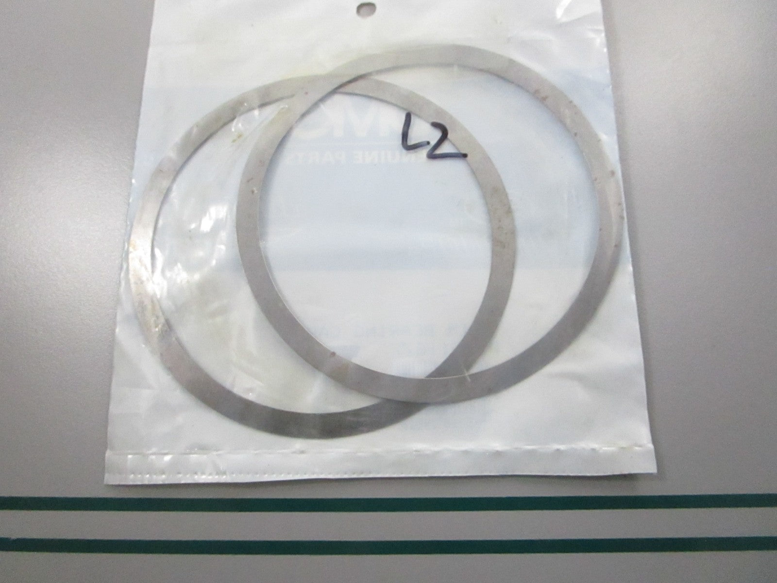 NEW OEM (LOT OF 2) 911677 0911677 OMC Johnson Evinrude Shim 0810