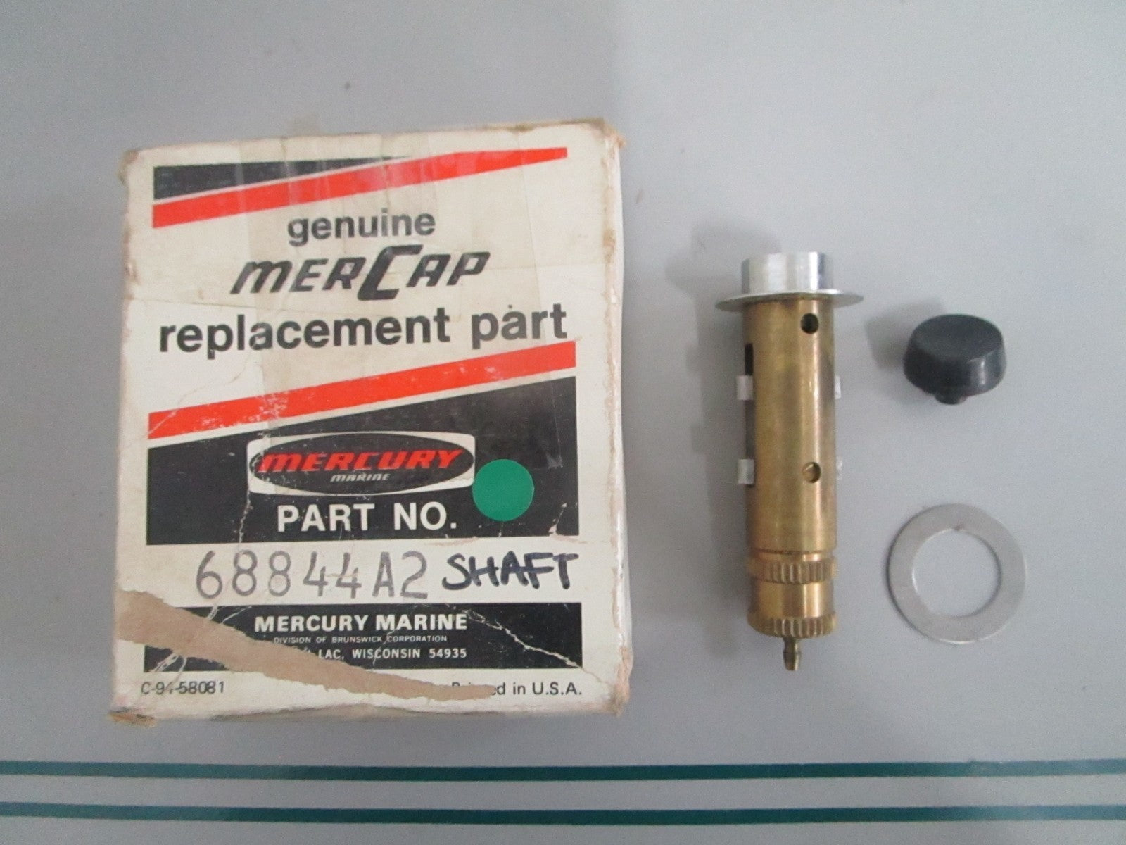 Mercury MerCap 68844A2 Shaft Outboard Marine Engine NOS Genuine NEW OEM 0820