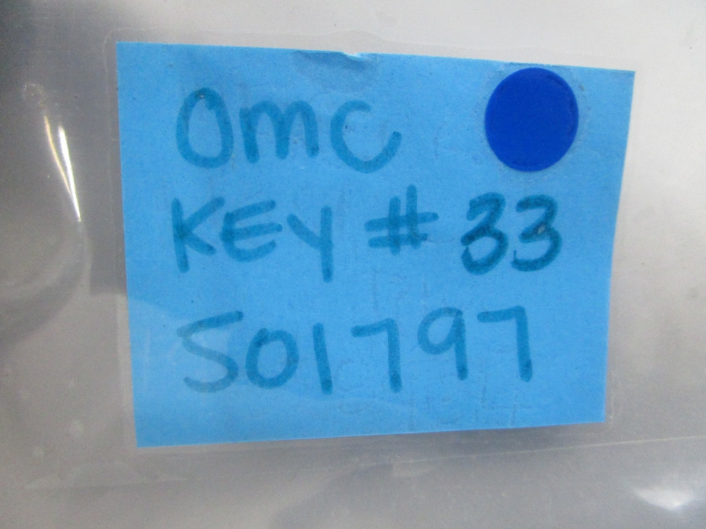 NEW OEM (LOT OF 2) 501797 0501797 OMC Johnson Evinrude Key #83 0810