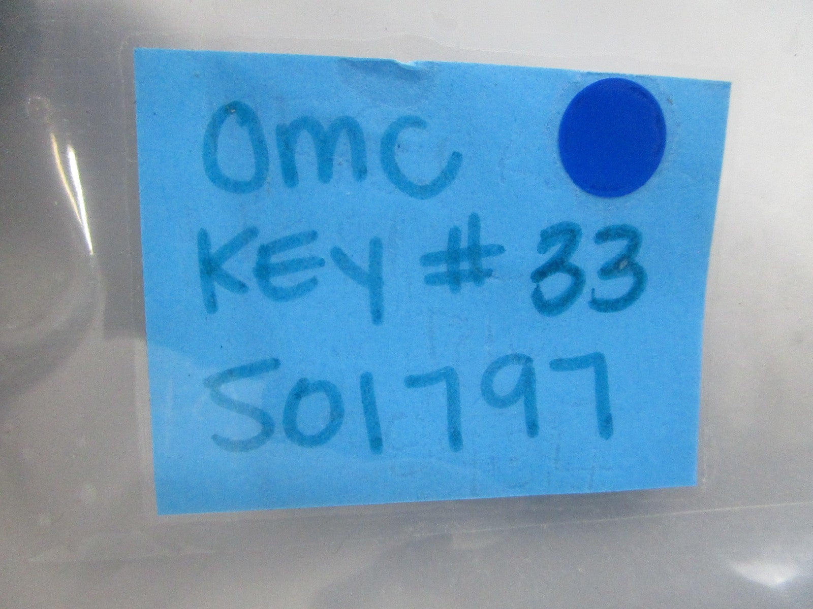 NEW OEM (LOT OF 2) 501797 0501797 OMC Johnson Evinrude Key #83 0810