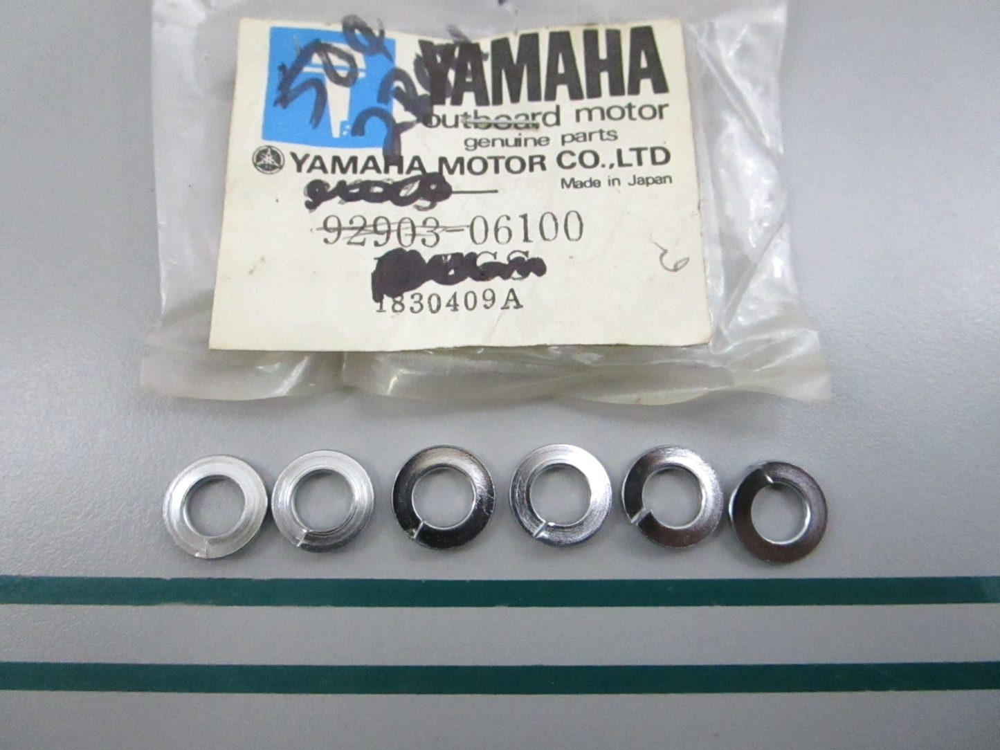 NEW OEM (LOT OF 6) 92903-06100 Yamaha Spring Washer 0810