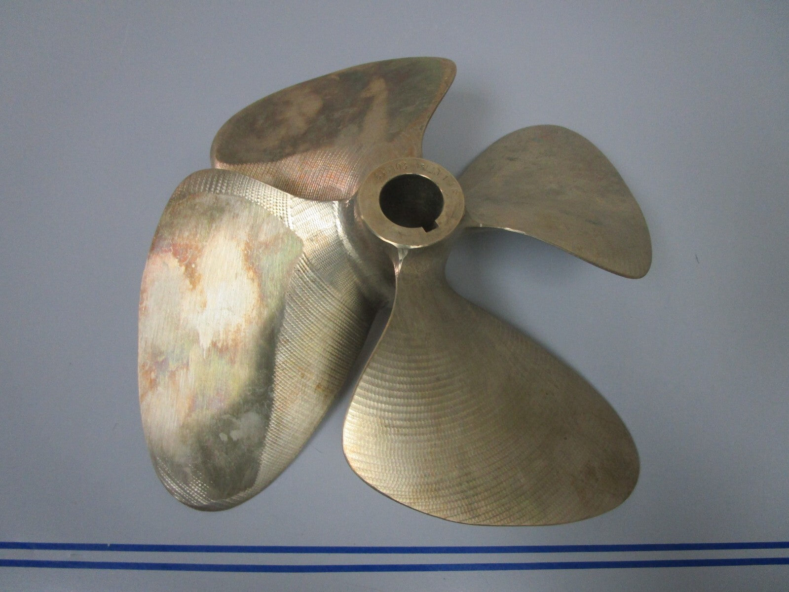 *NEW* 0720 Michigan Wheel 1⅛ SAE 4 Blade 13 x 13 Nibral Propeller 635103