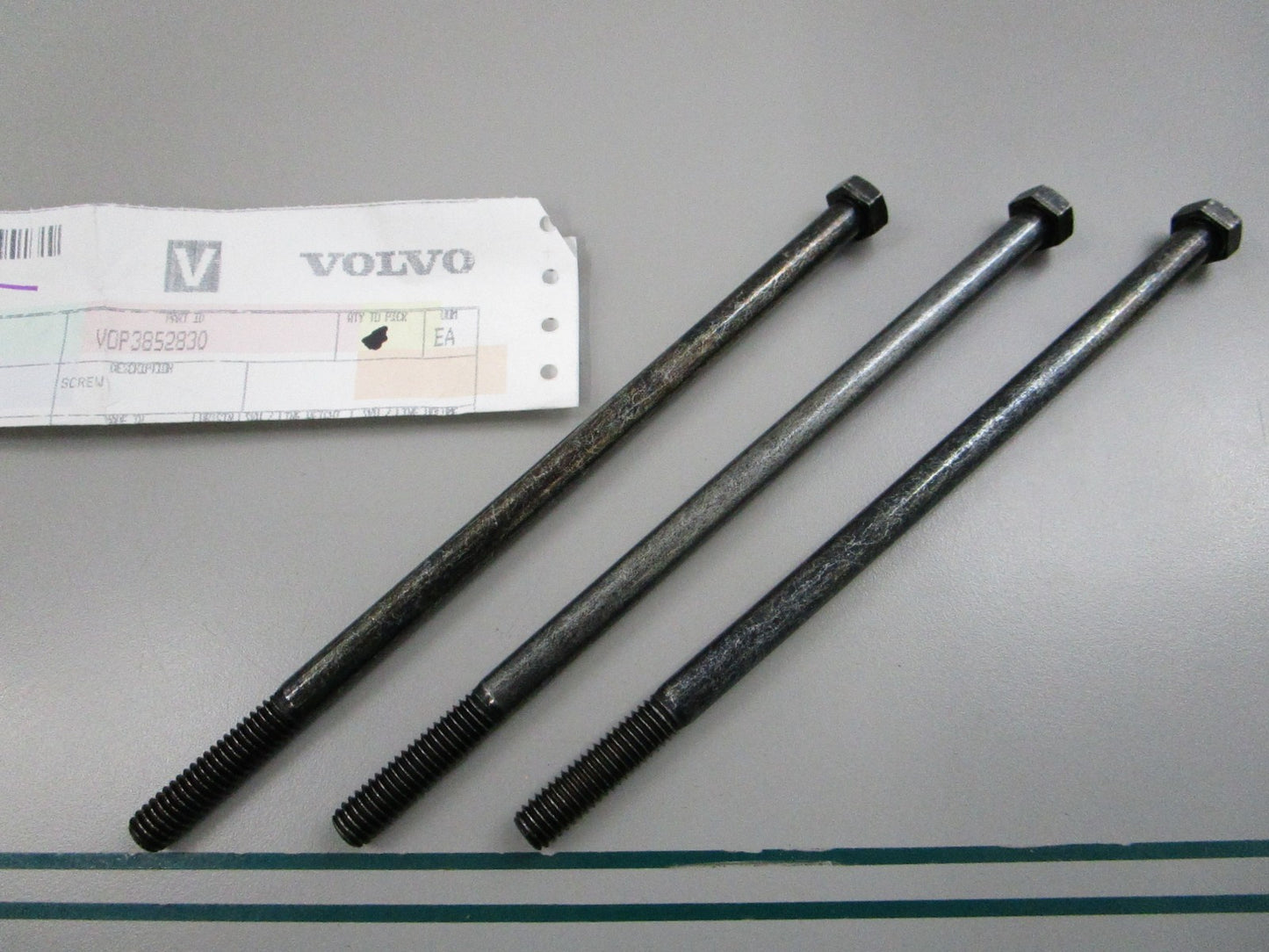 NEW OEM (LOT OF 3) 3852830 Volvo Penta Hex Screw Bolt 0810