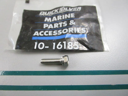 NEW OEM 10-16185 Mercury Quicksilver Screw 0810