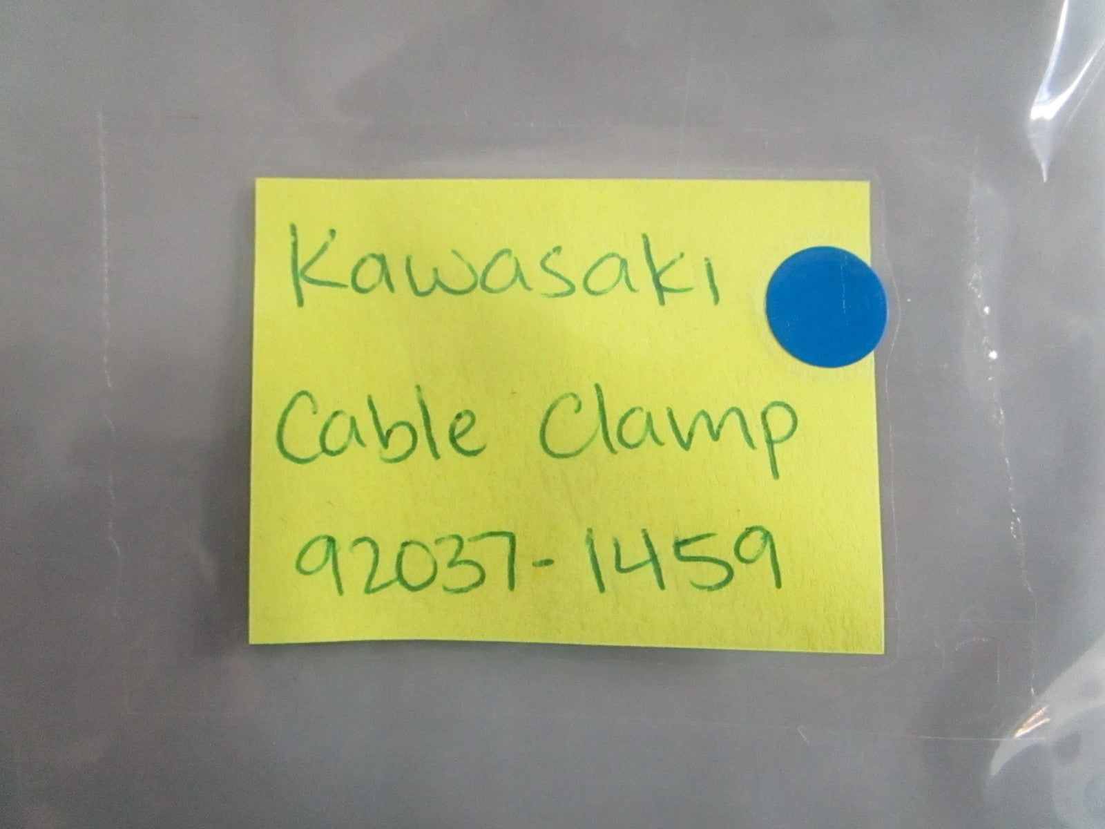 NEW OEM 92037-1459 Kawasaki Cable Clamp 0820
