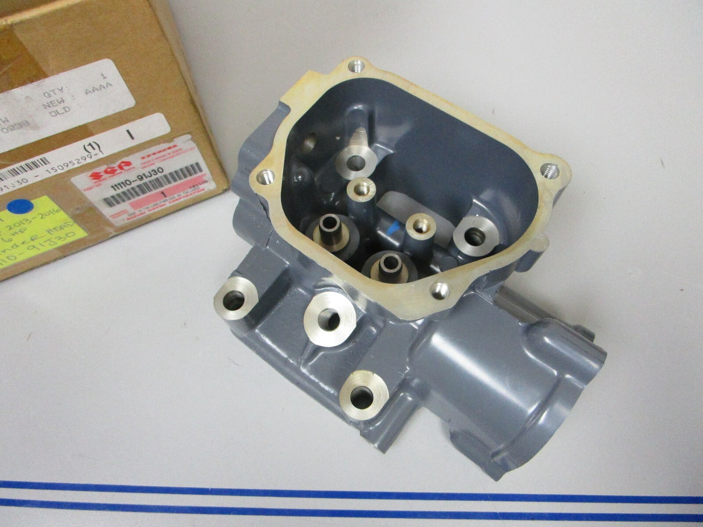 *NEW OEM* 0720 Suzuki 4hp 6hp 2005 2013-2016 Cylinder Head 11110-91J30