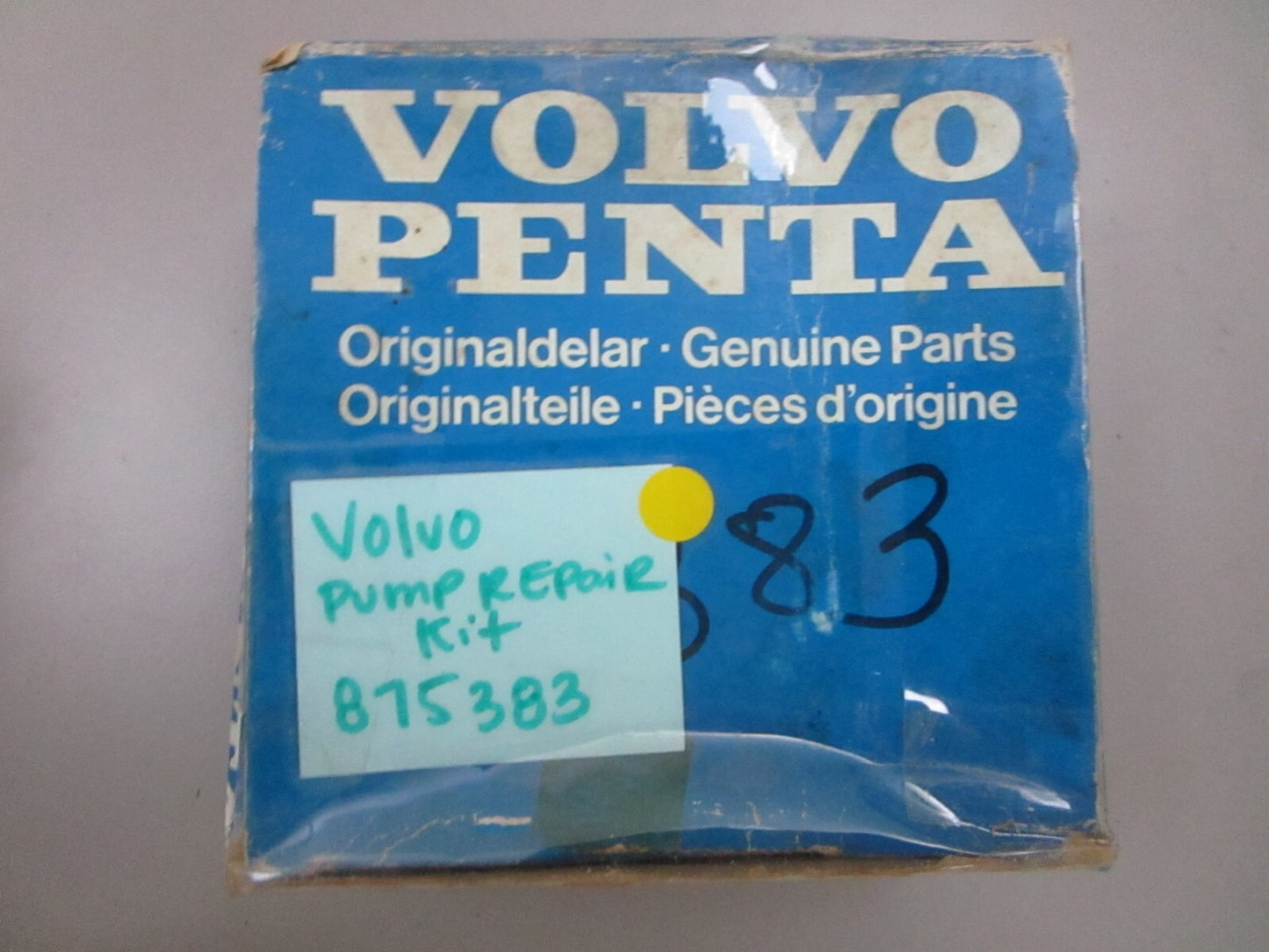 *NEW OEM* 0810 Volvo Penta Pump Repair Kit 875383