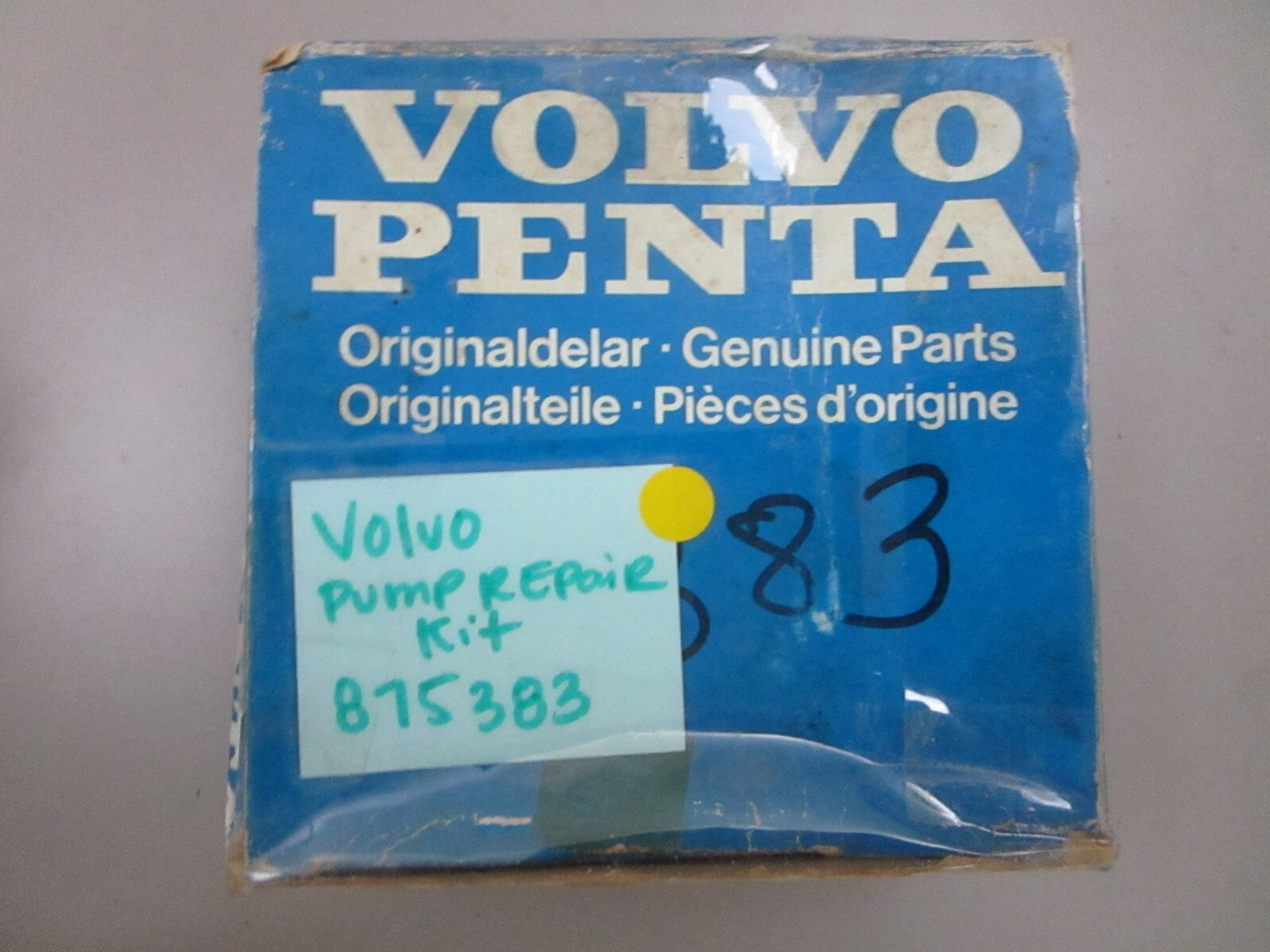 *NEW OEM* 0810 Volvo Penta Pump Repair Kit 875383