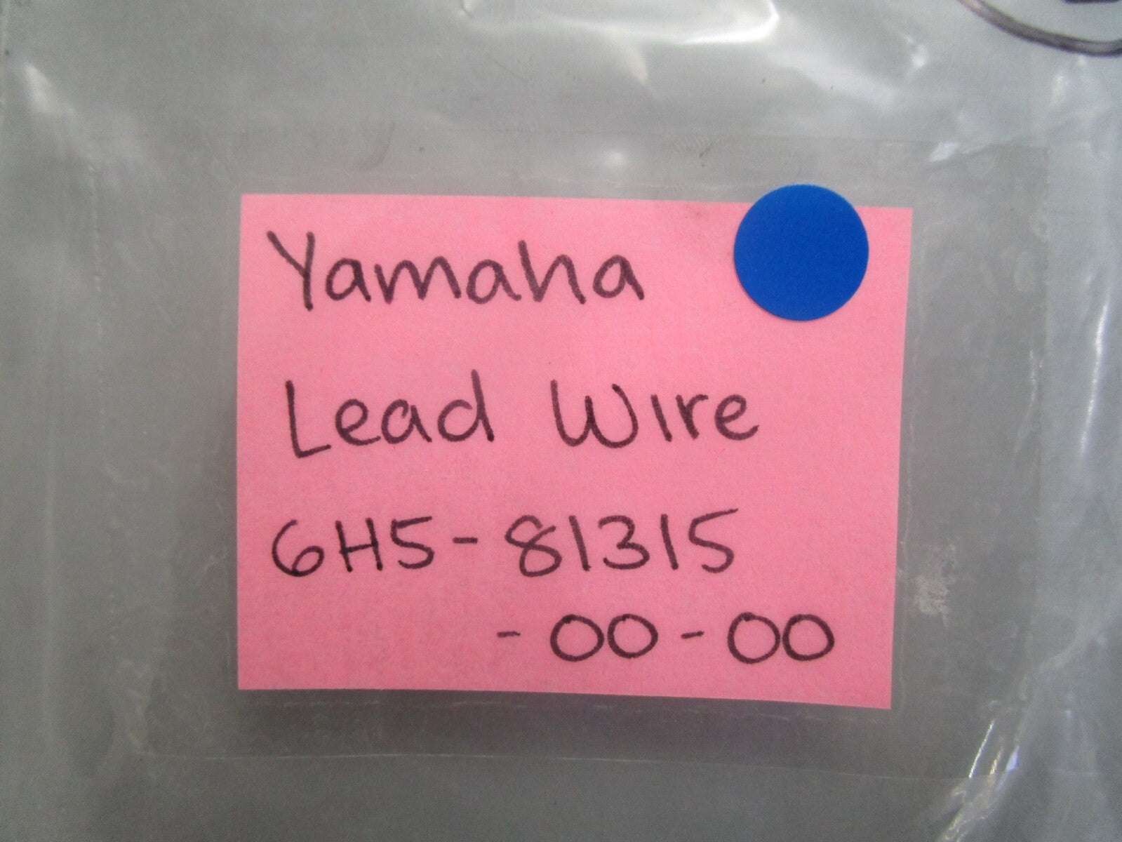 *NEW OEM* 0810 Yamaha Lead Wire 6H5-81315-00-00