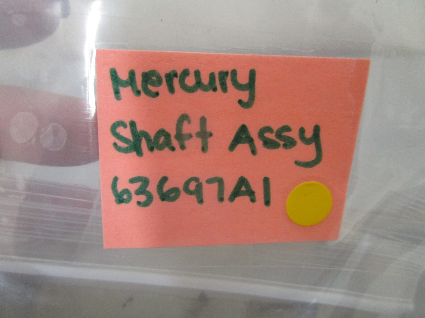 *NEW OEM* 0810 Mercury Quicksilver Shaft Assembly 63697A1