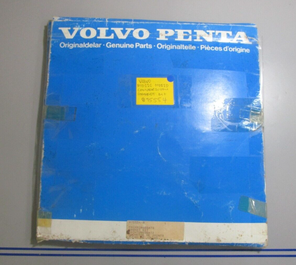 *NEW OEM* 0720 Volvo Penta MD11C MD11D Conversion Gasket Kit 875554