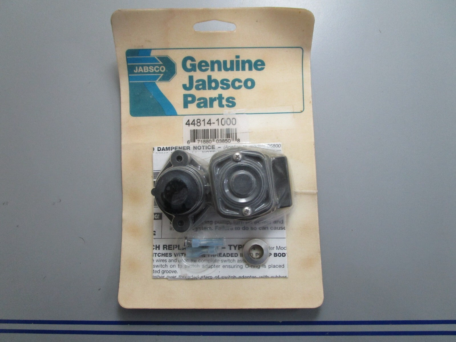 *NEW OEM* 0820 Jabsco Pressure Switch Kit 441814-1000