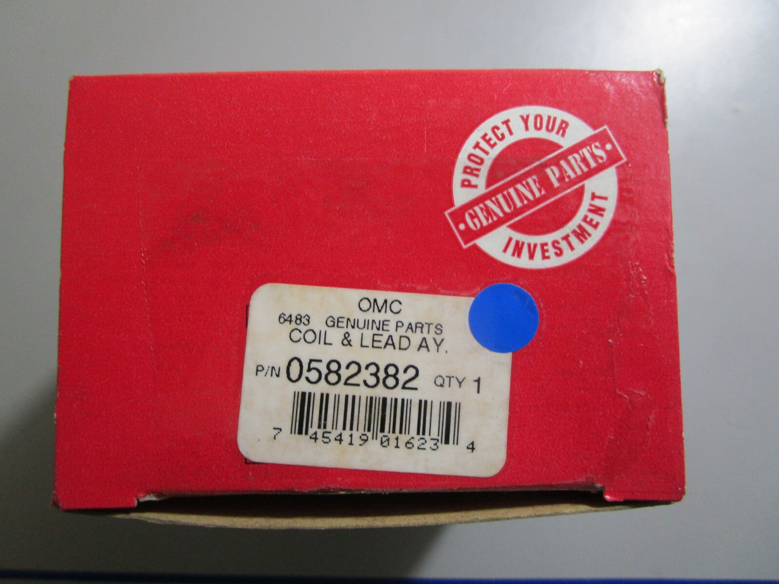 *NEW OEM* 0810 OMC Johnson Evinrude Coil & Lead Assembly 582382 0582382