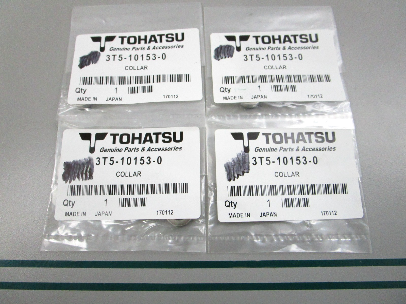 NEW OEM (LOT OF 4) 3T5-10153-0 3T5101530 Tohatsu Collar 0810