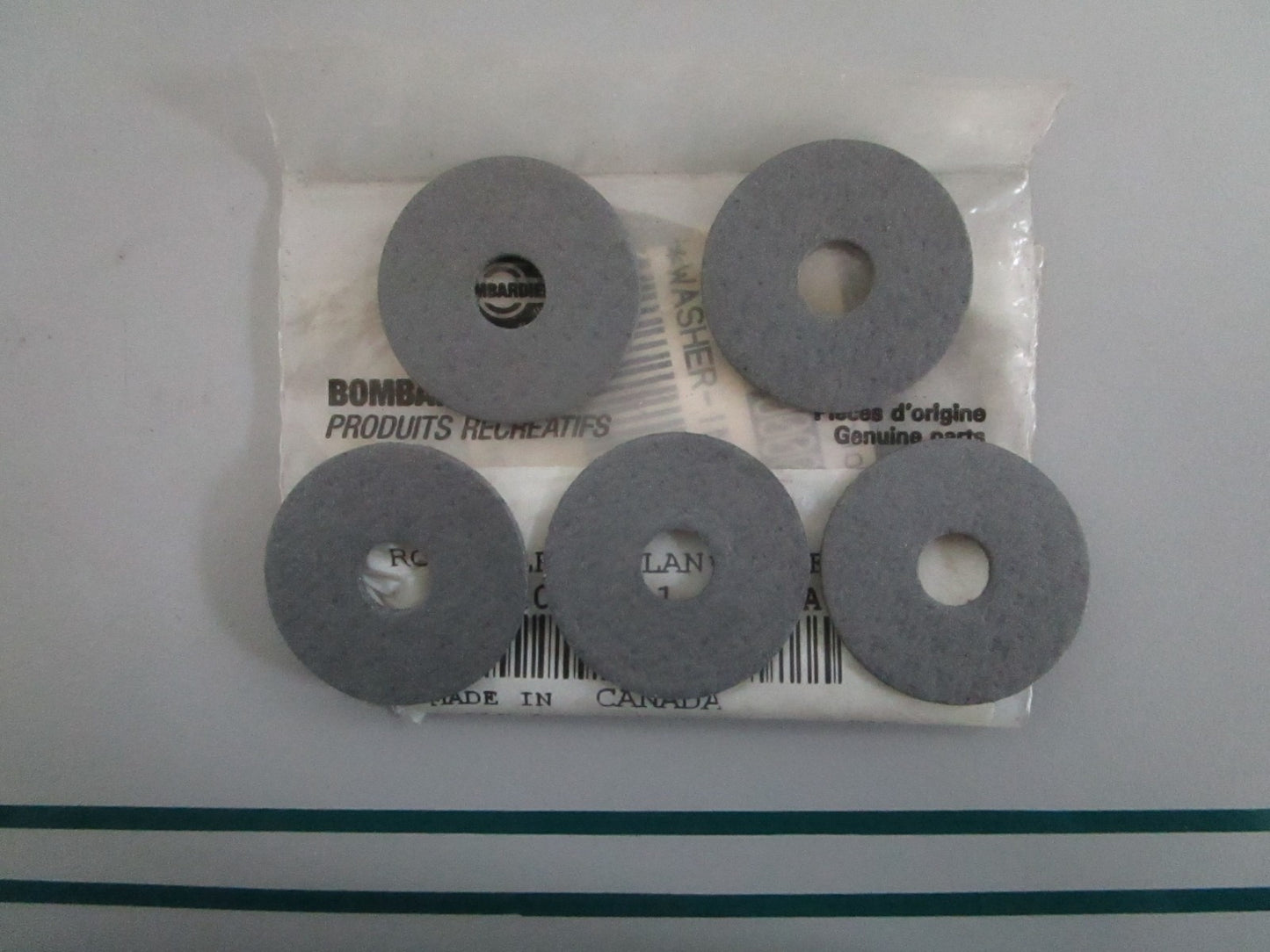 NEW OEM (LOT OF 5) 514052891 Ski-Doo Insulated Washer 0820
