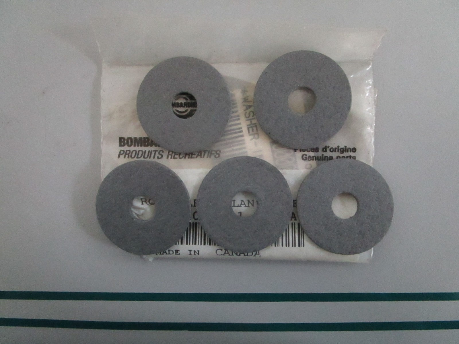 NEW OEM (LOT OF 5) 514052891 Ski-Doo Insulated Washer 0820