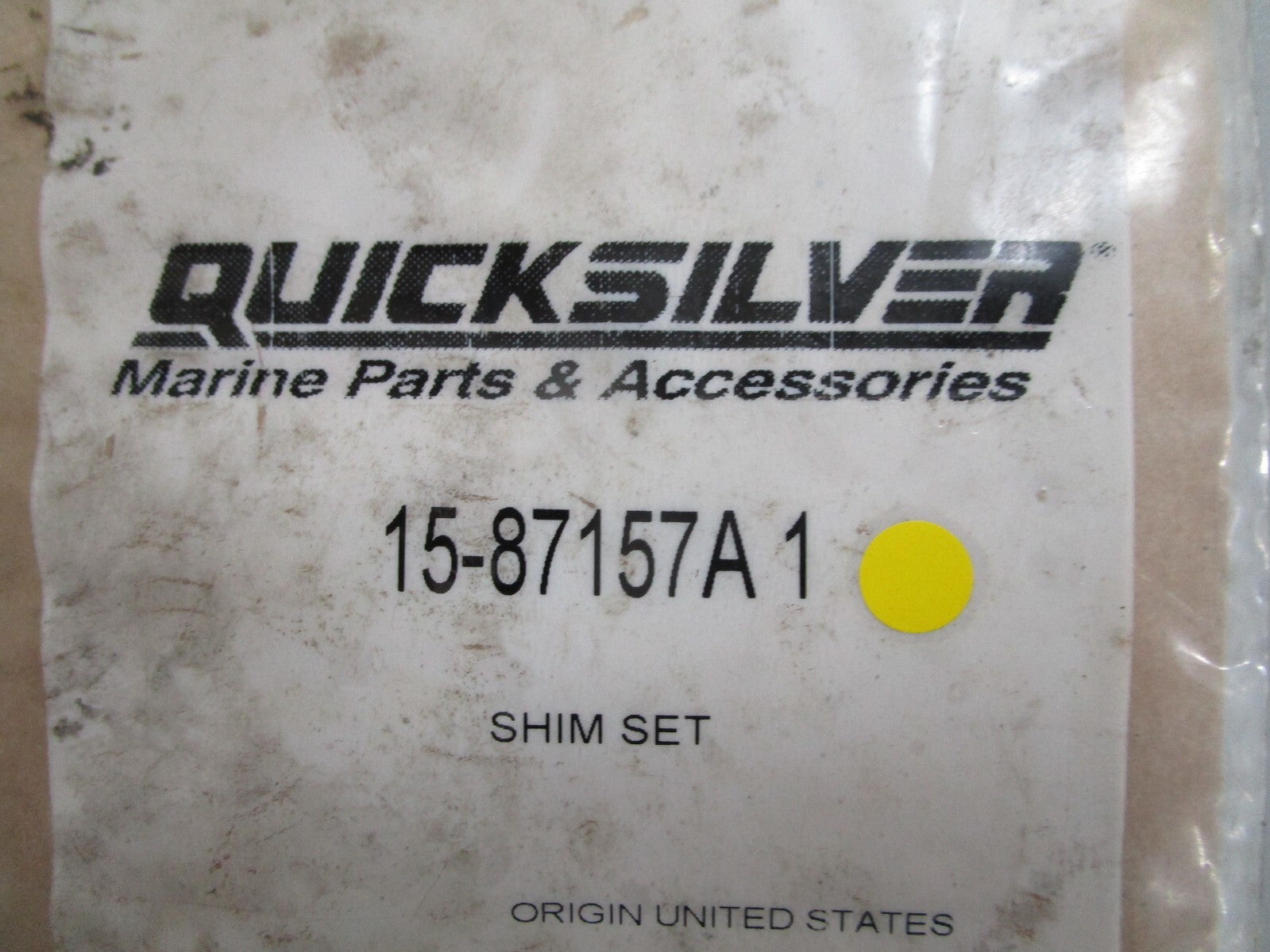 *NEW OEM* 0810 Mercury Quicksilver Shim Set 15-87157A1