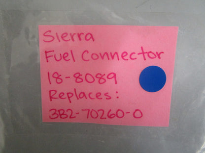 *NEW* 0810 Sierra Fuel Connector 18-8089 Replaces: 3B2-70260-0 3B2702600