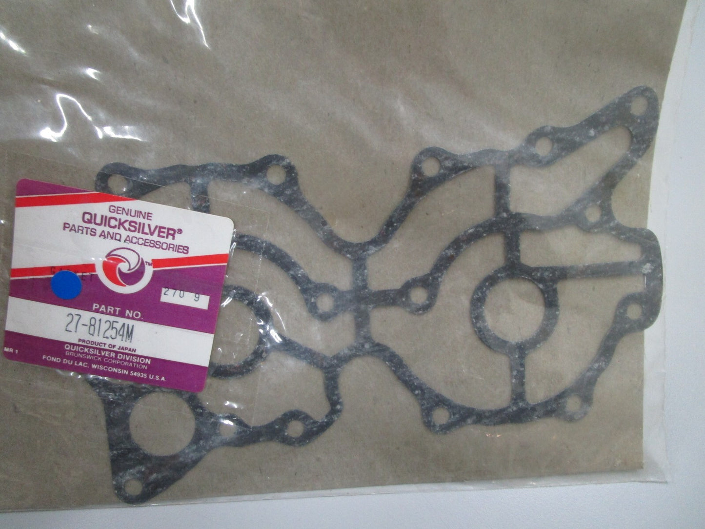*NEW OEM* 0810 Mercury Quicksilver Gasket 27-881254M