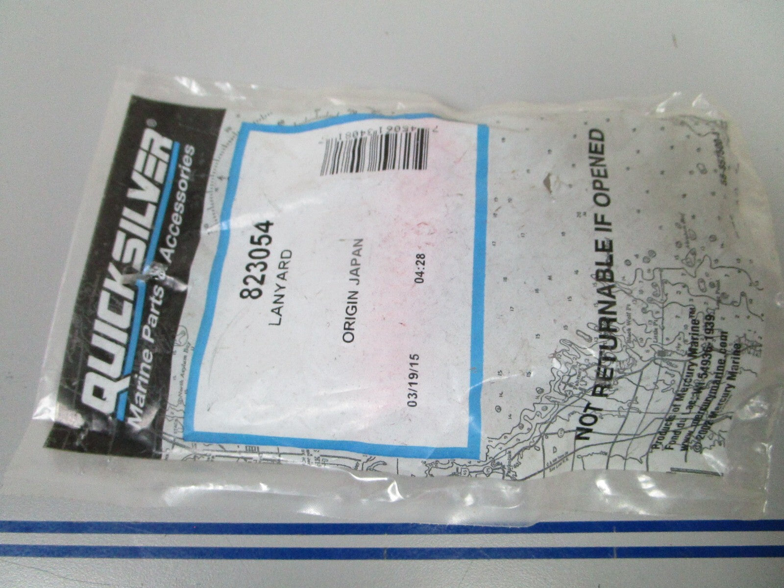 *NEW OEM* 0810 Mercury Quicksilver Lanyard 823054