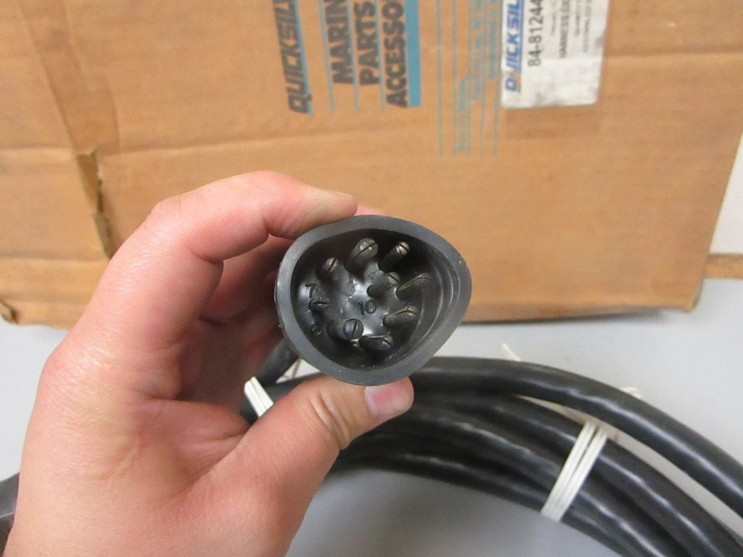 *NEW OEM* 0720 Mercury Mercruiser 9 Pin 20ft Extension Wire Harness 84-812441A20