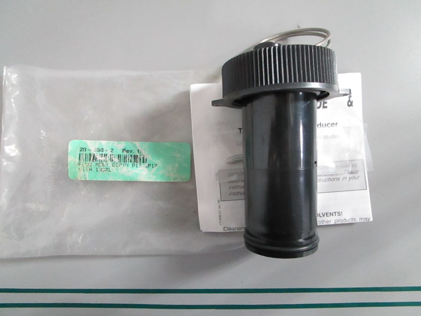 NEW OEM 20-550-2 205502 Airmar Thru-Hull Transducer Plug 0820