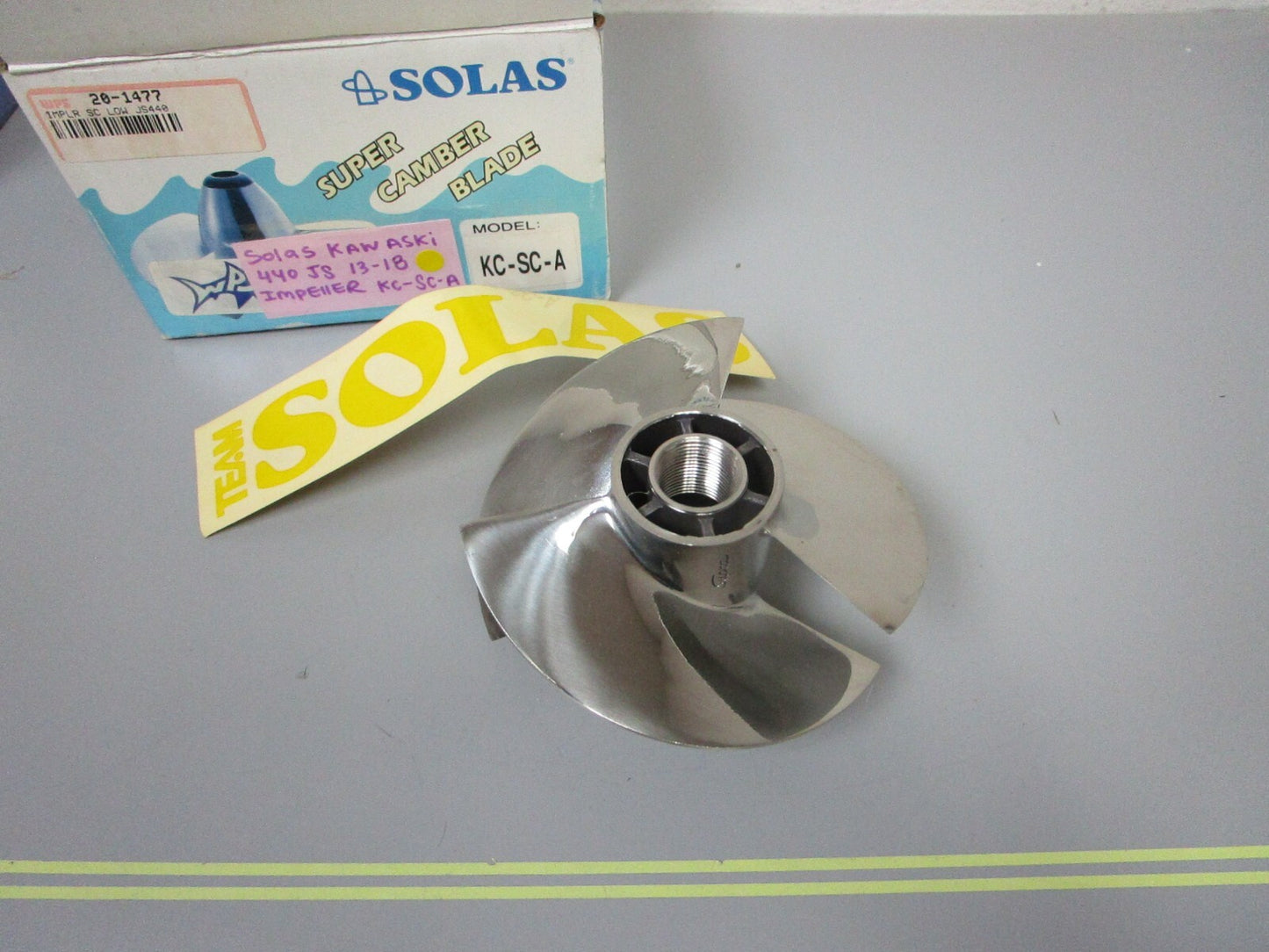*NEW* 0720 Solas Kawasaki 440 JS 13-18 Impeller KC-SC-A