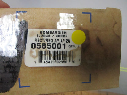 *NEW OEM* 0720 OMC Johnson Evinrude 4/12A Rectifier Regulator Assembly 585001