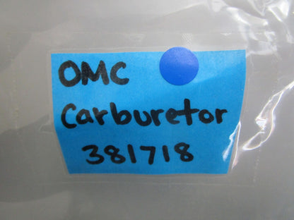 *NEW OEM* 0820 OMC Johnson Evinrude Carburetor 381718 0381718