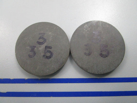 NEW OEM (LOT OF 2) 463547 Volvo Penta 3.35mm Adjusting Washer 0810