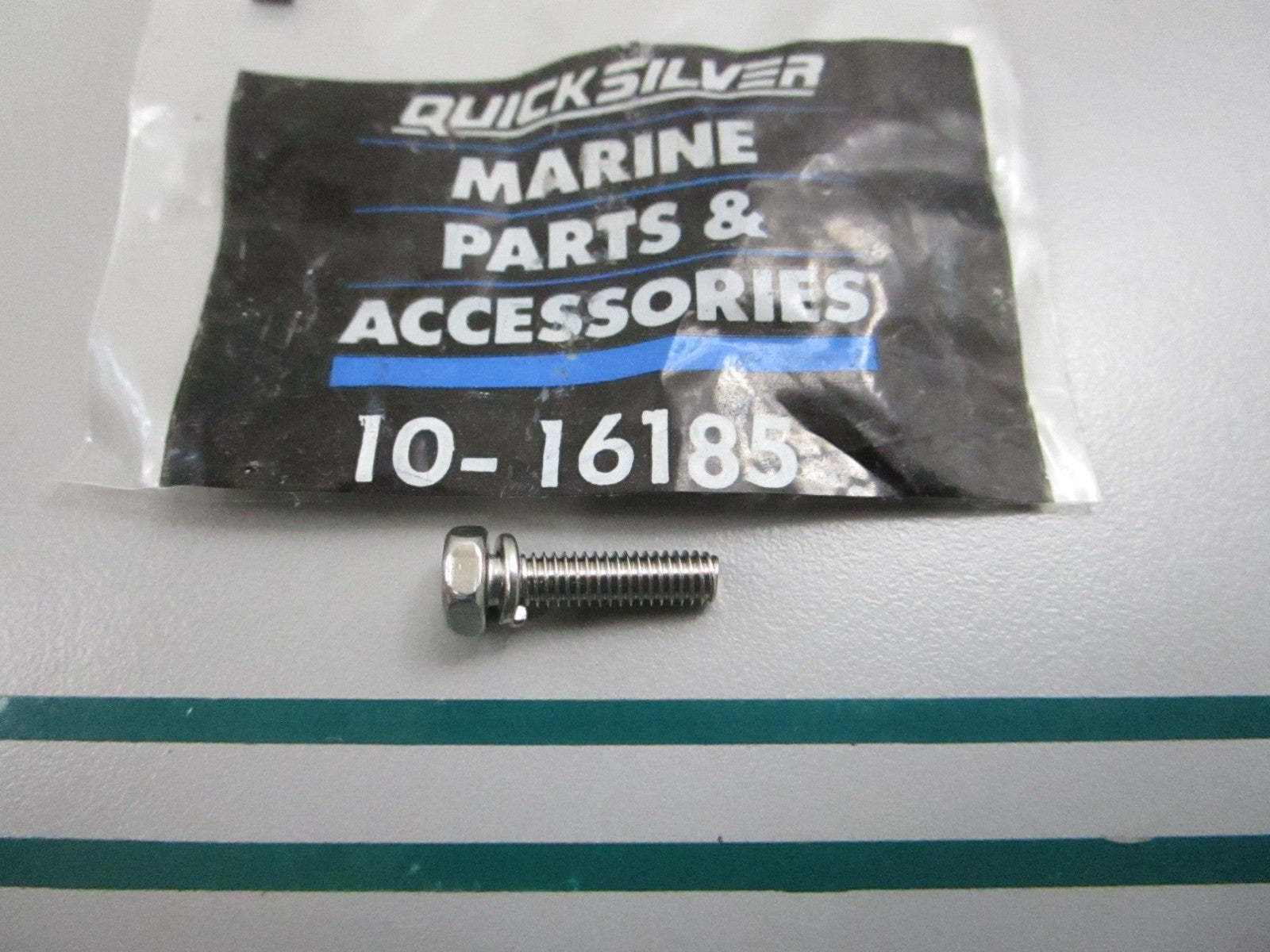 NEW OEM 10-16185 Mercury Quicksilver Screw 0810