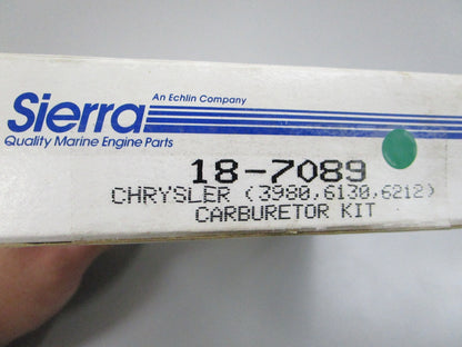 NEW 18-7089 Sierra Carburetor Kit 0810