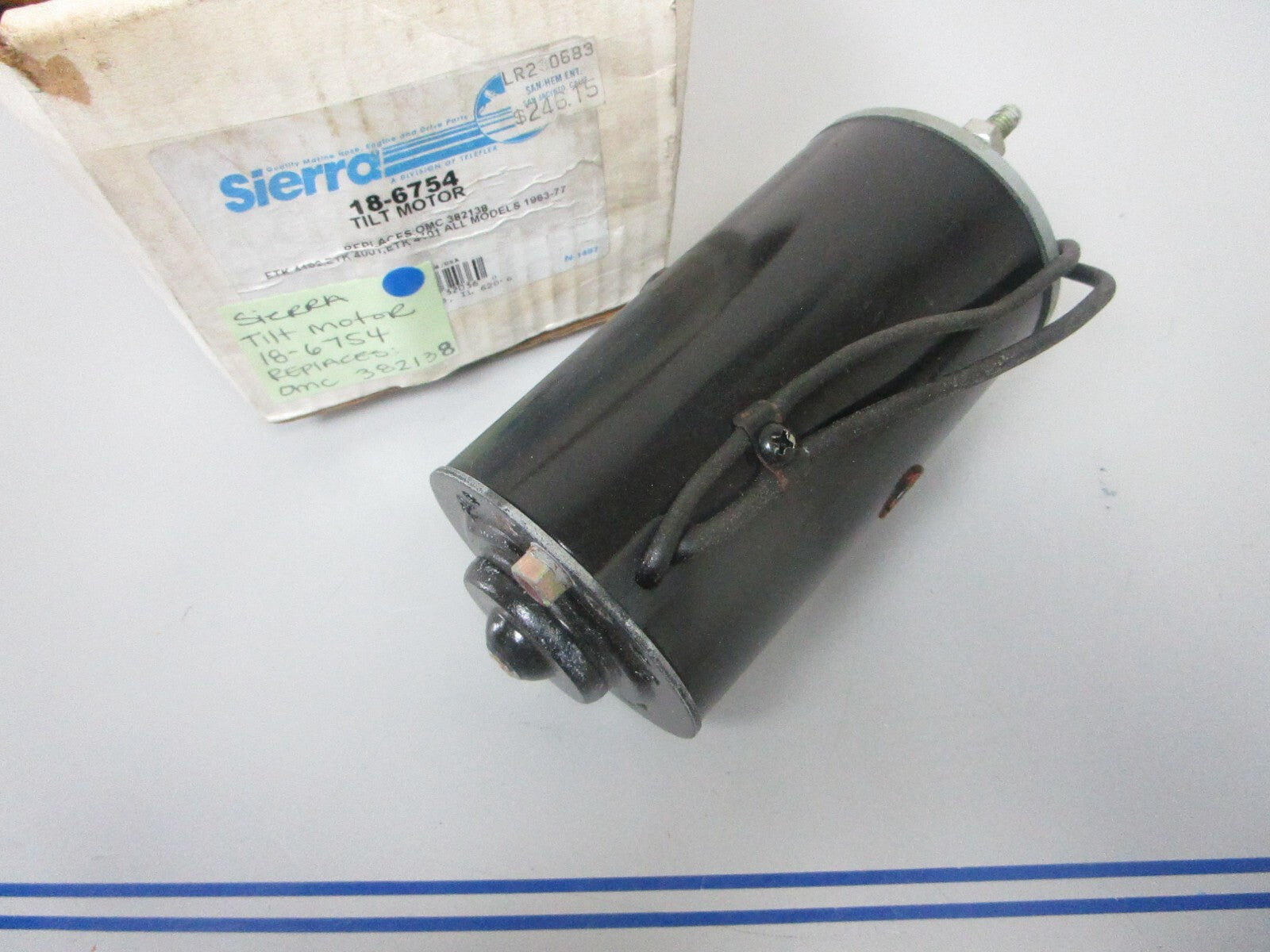 *NEW* 0720 Sierra Tilt Motor Ay 18-6754 Replaces: OMC Evinrude 382138 0382138