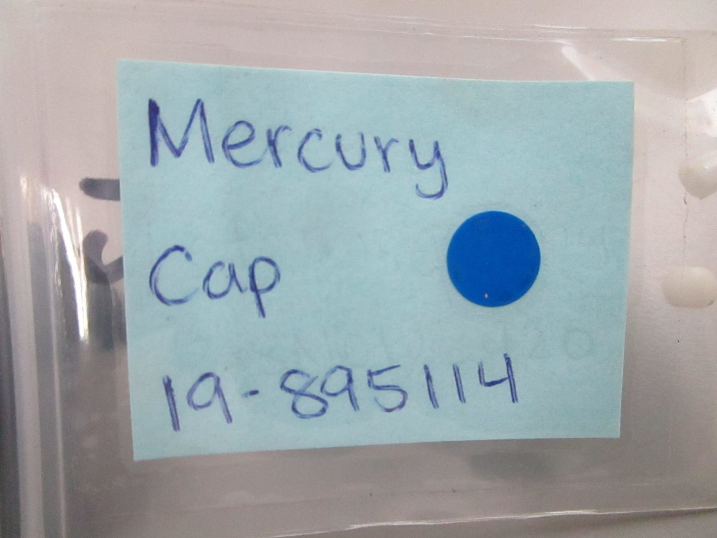 *NEW OEM* (LOT OF 2) 0810 Mercury Quicksilver Cap 19-895114