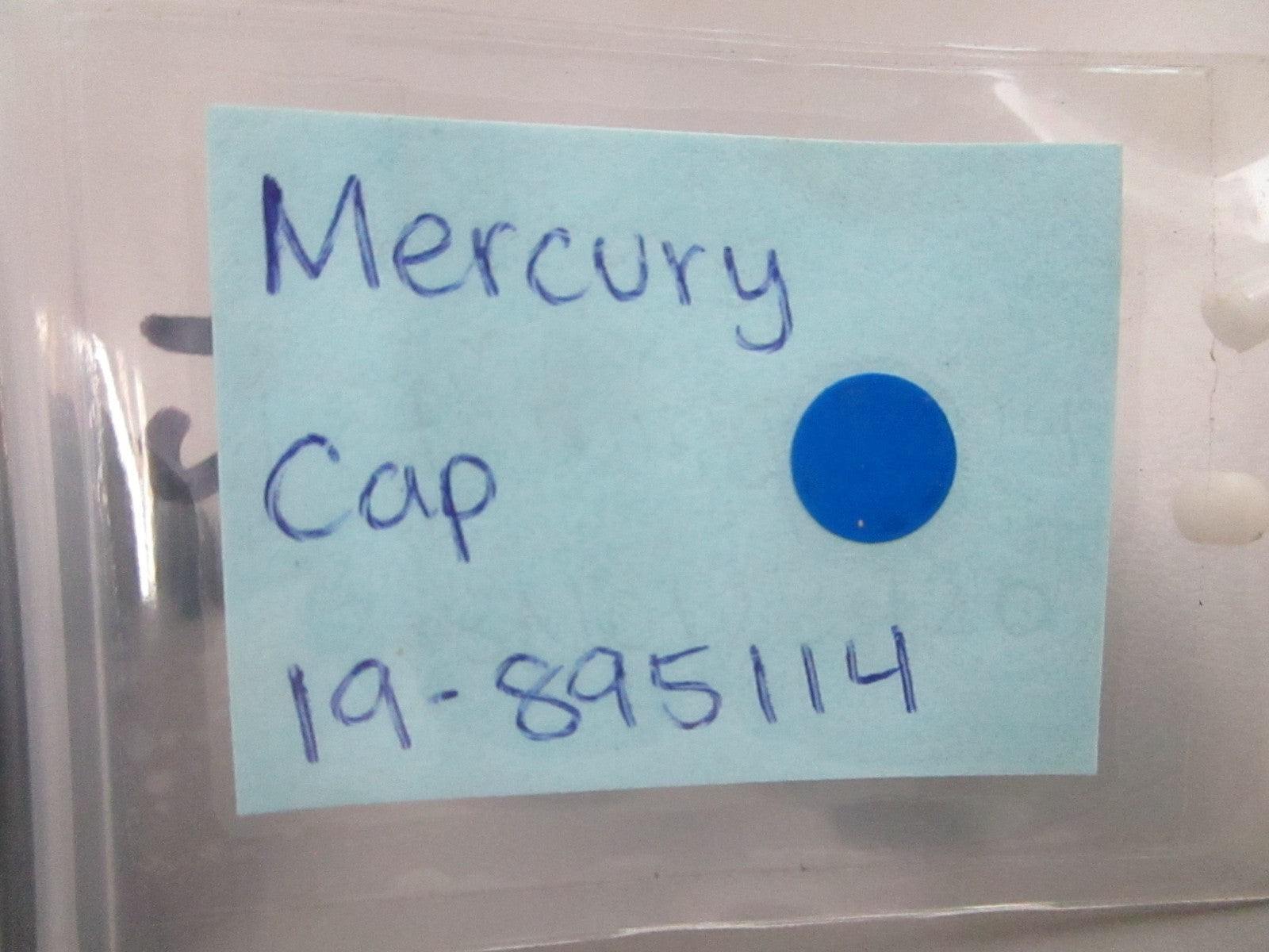 *NEW OEM* (LOT OF 2) 0810 Mercury Quicksilver Cap 19-895114