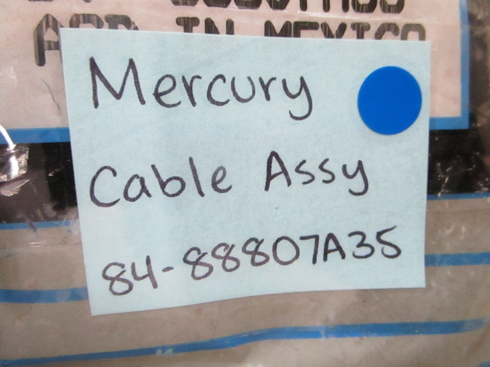 *NEW OEM* 0810 Mercury Quicksilver Cable Assembly 84-88807A35