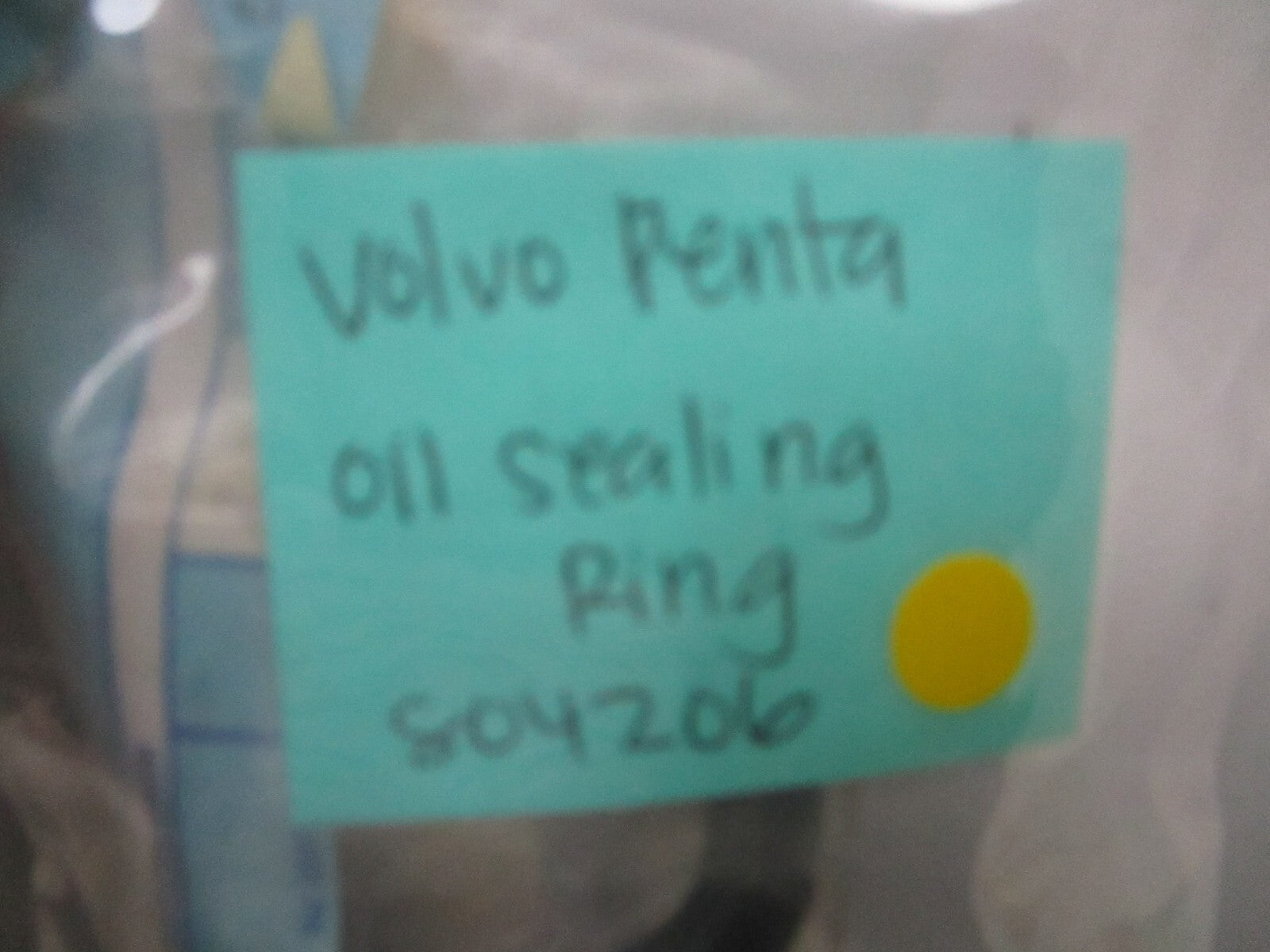 *NEW OEM* 0750 Volvo Penta OIL SEALING RING 804206
