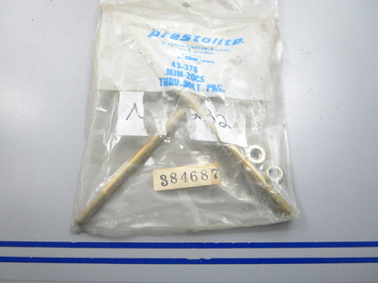 NEW OEM 384687 0384687 OMC Johnson Evinrude Thru-Bolt Set 0810