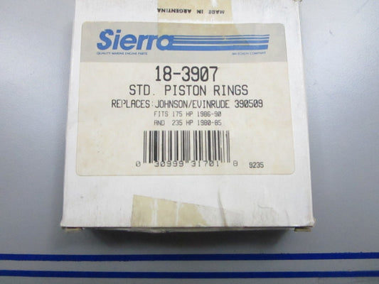 *NEW* 0810 Sierra 2 Piston Ring Set 18-3907 Replaces: 390509