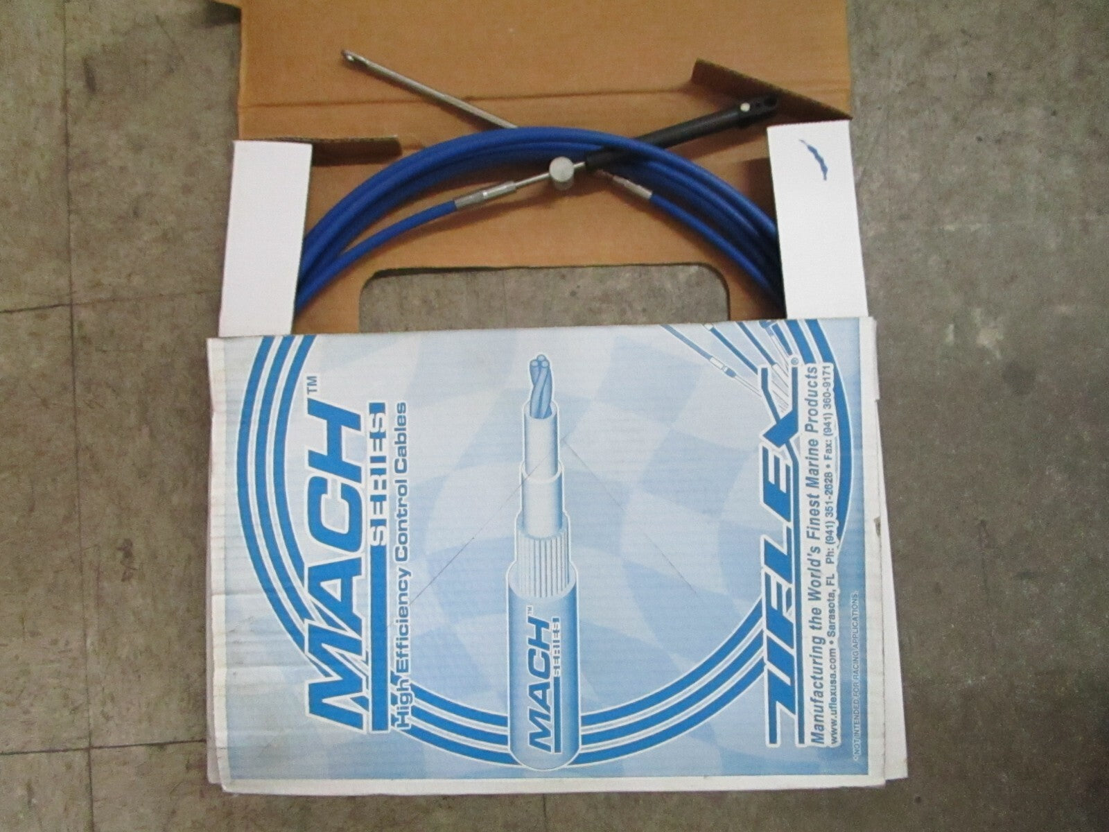 *NEW* 0820 Uflex 21' Control Cable MACH36X21